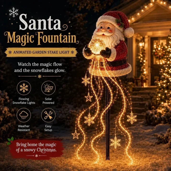 SantaGlimora Christmas Garden Lights